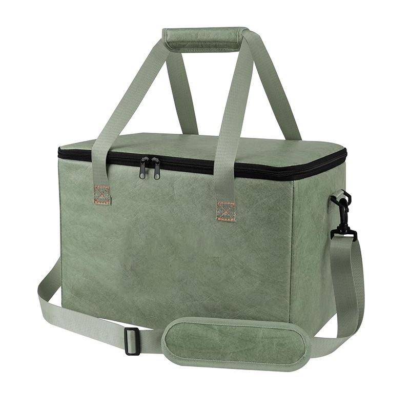 Dupont Kağıt Yeniden Kullanılabilir Barbekü Et Dinlendirme Çantası - Omuz Askılı Modern Katlanabilir Izgara Aksesuarı (16x10x10 İnç)_voghion.com