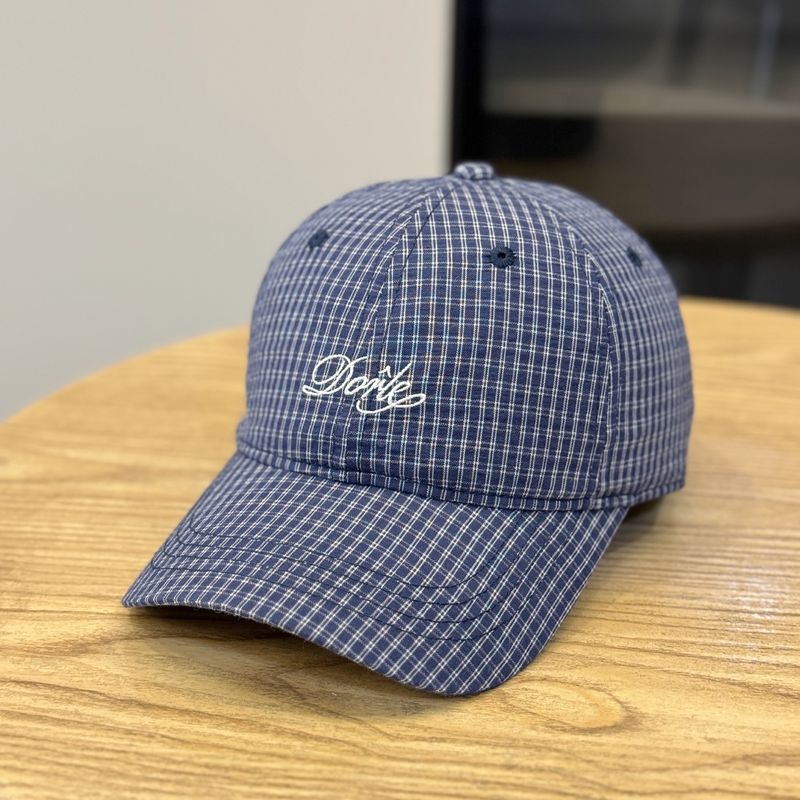 New Style Hat Fresh Plaid Baseball For Women Soft Top Casual Simple Versatile Duckbill Cap Korean Version_voghion.com