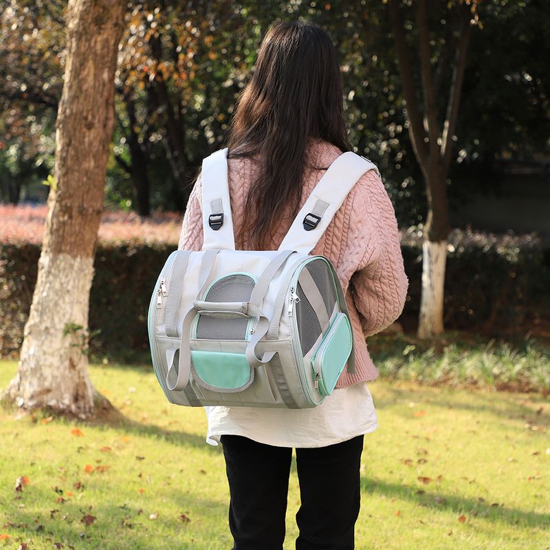 Carrier Outdoor Portable Pet Large Capacity Handheld Backpack Cat Breathable Dog Bag_voghion.com
