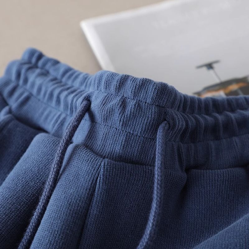 Damenbekleidung Weißer Herbst und Winter Neuer Freizeitanzug Studenten des College-Stils Lockerer Pullover Weites Bein Sport Zweiteiliger Anzug für Damen_voghion.com