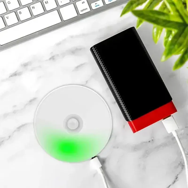 Bewegungssensor-Licht, LED-USB-Nachtlichter, wiederaufladbare Lampe für Schlafzimmer, Treppenhaus, Flur, Kleiderschrank, Schrankbeleuchtung_voghion.com