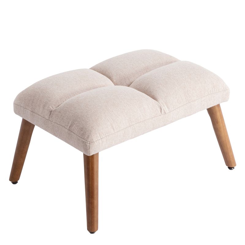 Fauteuil inclinable avec repose-pieds, réglable en 5 positions et rangement latéral, design ergonomique pour le salon_voghion.com