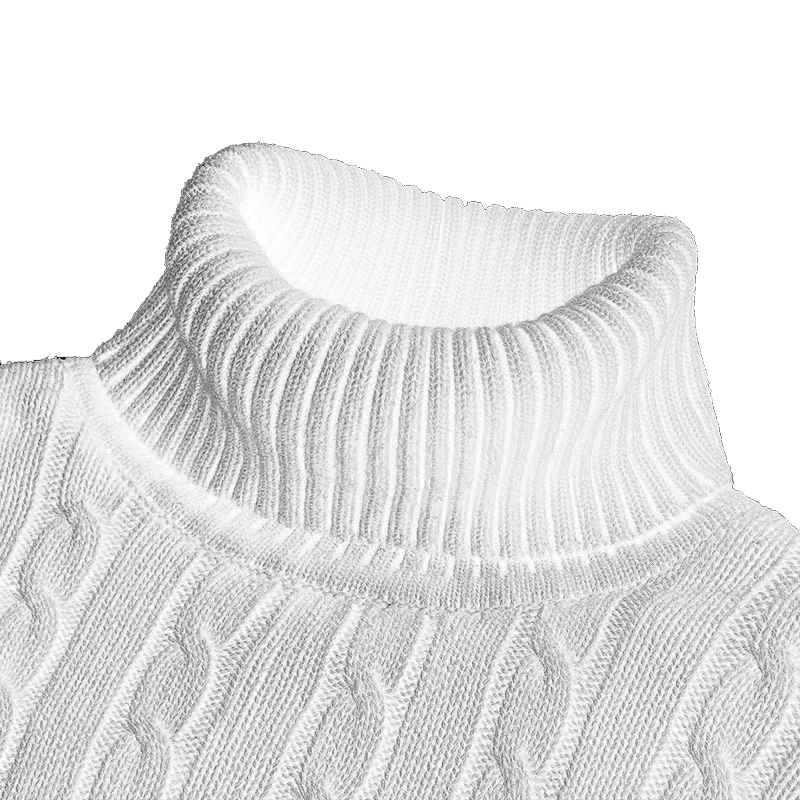 Neue Rollkragenpullover Casual Männer Rollkragen Gestrickte Kazak Sıcak Halten Männer Jumper Yün Kazak_voghion.com