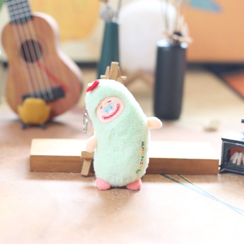 Plush Banana Keychain Adorable Cute Monster Doll Soft Toy For Accessories Bags And_voghion.com