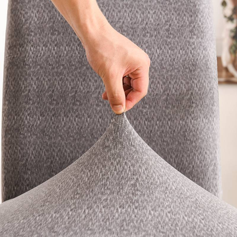 Chair cover elastic all-inclusive one-piece chair cushion set hotel restaurant universal simple dining table chair cover stool cover fabric_voghion.com