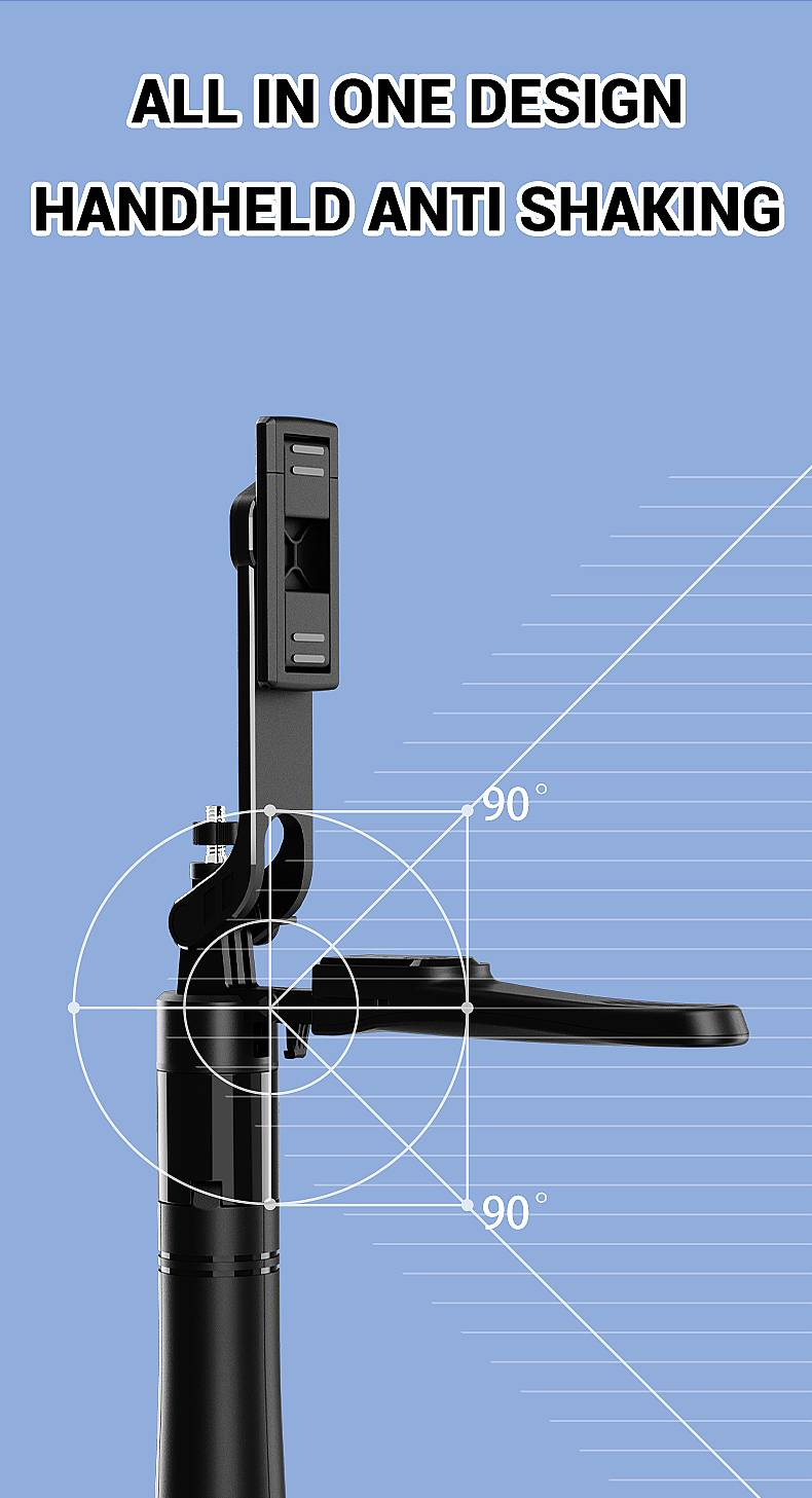 SelfieCom Selfie Stick K29 (2.15M+Bluetooth Remote Control+aluminum Alloy Tube+metal Keel Bracket)_voghion.com