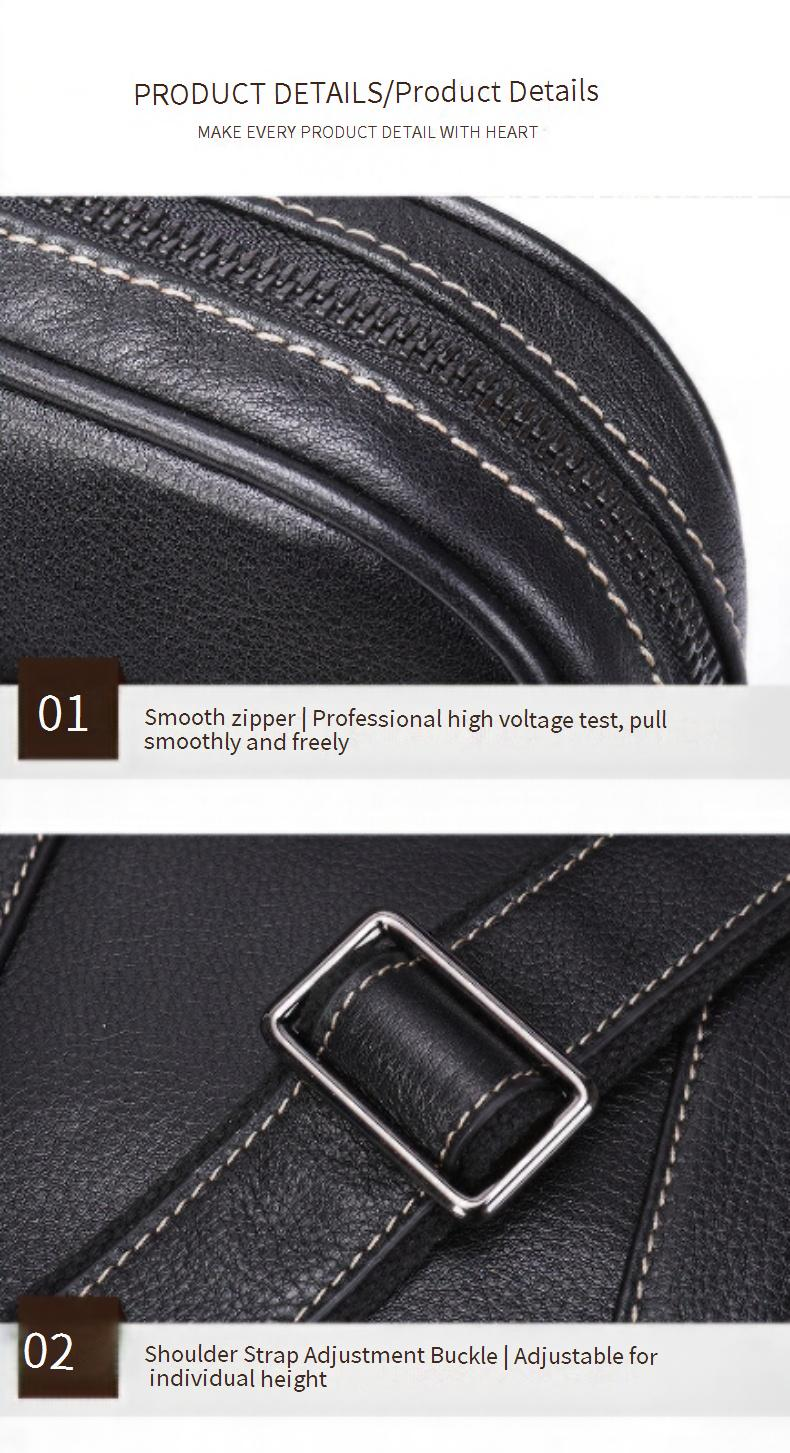 Herren Aktentasche Business Handtasche Computertasche Herren Rindsleder Schulter Messenger Bag Business Bag_voghion.com