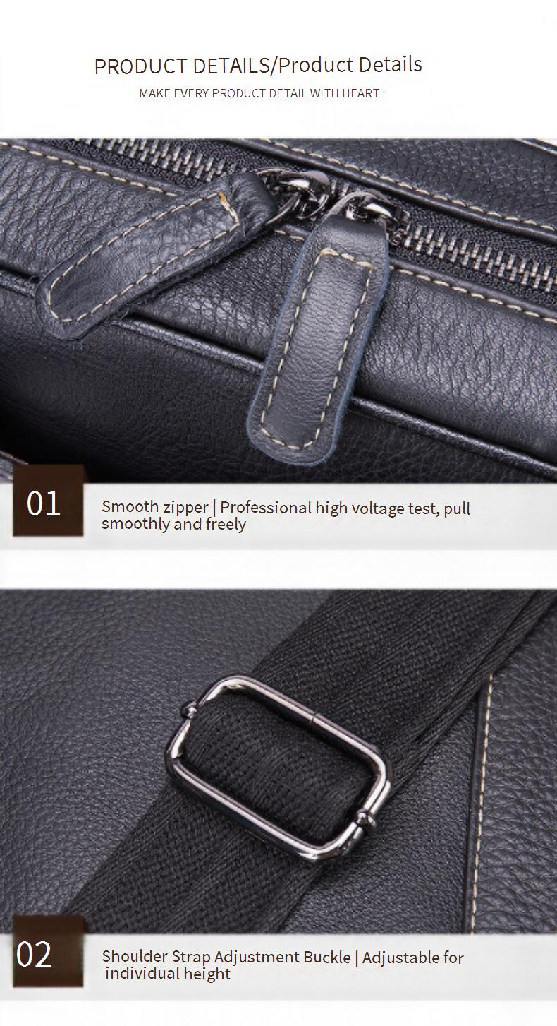 Marant Computertasche Echtleder Business Aktentasche Rindsleder Herrenhandtasche Businesstasche Handtasche Offizielle Tasche_voghion.com