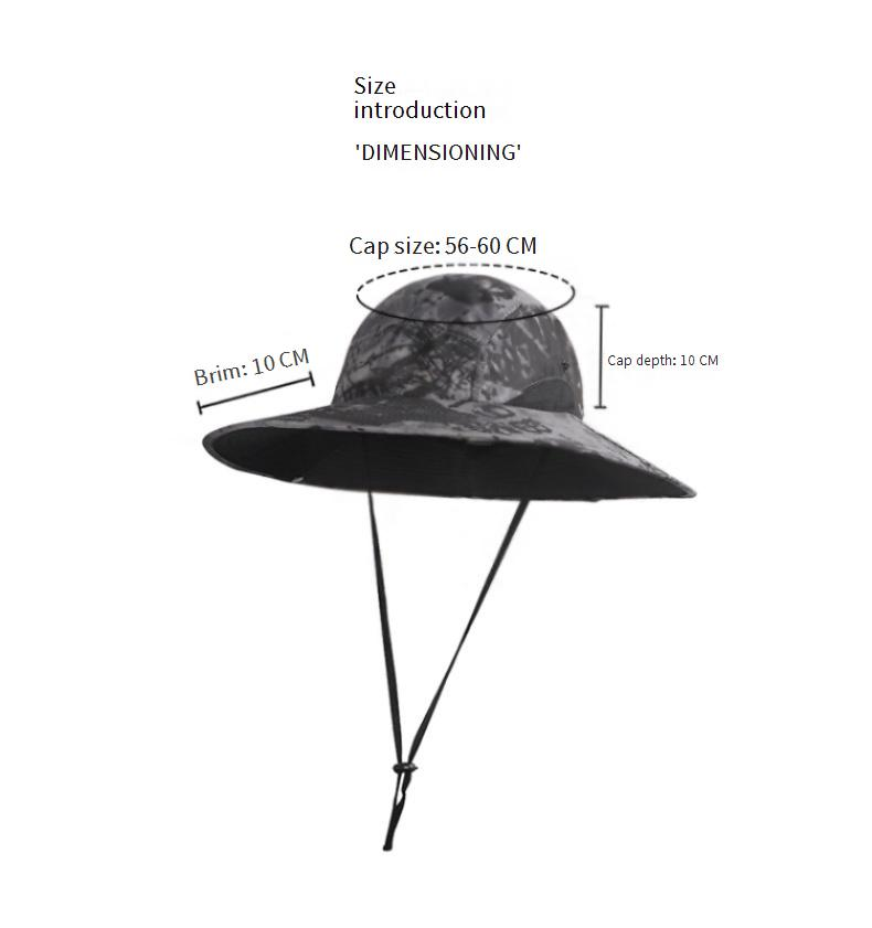 Cappello con ventola di raffreddamento ad energia solare - Cappello da sole a tesa larga per uomo, protezione solare UPF50+ e ventilazione ad alta velocità per escursionismo/pesca all'aperto_voghion.com