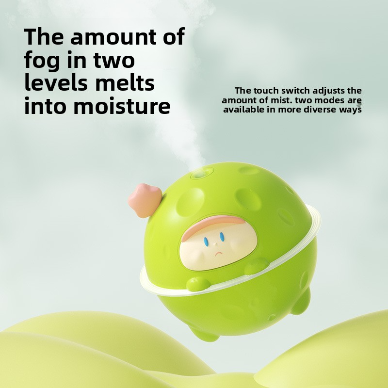 Mini Fruit-Shaped Humidifier – Portable USB/Battery-Powered Ultrasonic Humidifier For Home, Desk, Nursery | 0.5L Tank, 36dB Quiet, 2-8H Timer_voghion.com