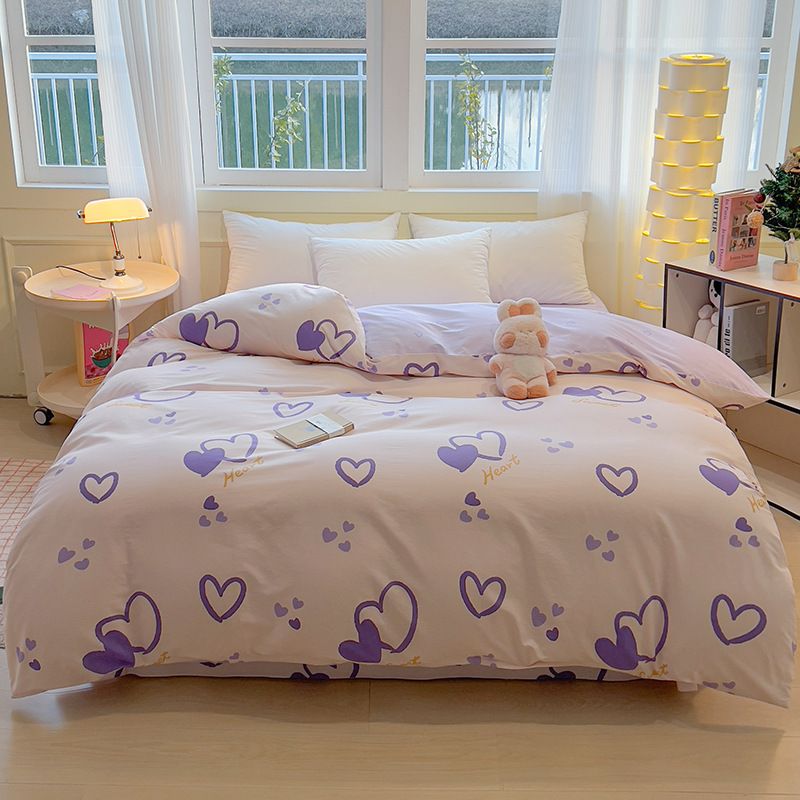 Set copripiumino di classe A per neonati - 100% cotone Air-Jet, certificato OEKO-TEX (misura singola/matrimoniale, set da 3 pezzi)_voghion.com