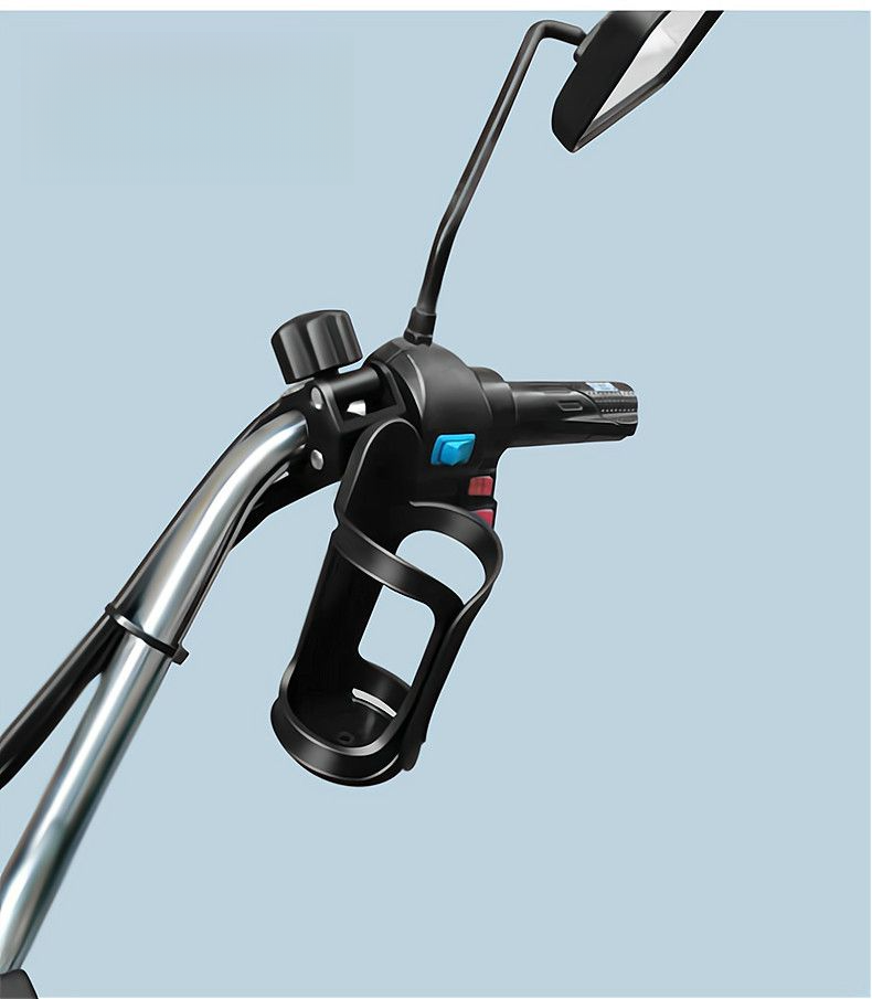Stroller Cup Baby Walking Essential Electric Bicycle Water Bottle Holder No Drilling Adjustable Hook_voghion.com