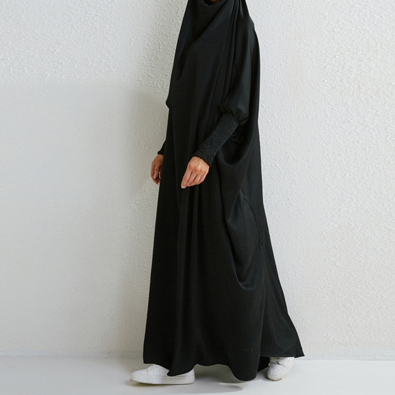 Fraen Big Swing einfarwege Robe, Kleed, Robe_voghion.com