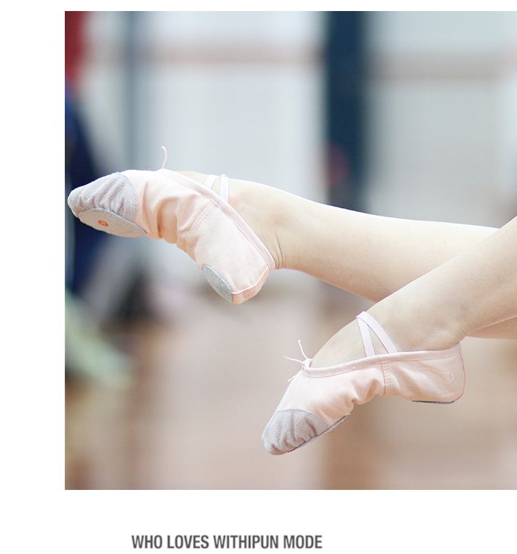 Tanzschuhe für Erwachsene Weiche Sohlen Tanzschuhe für Kinder Ballettschuhe Yoga-Gymnastikschuhe für Kinder_voghion.com