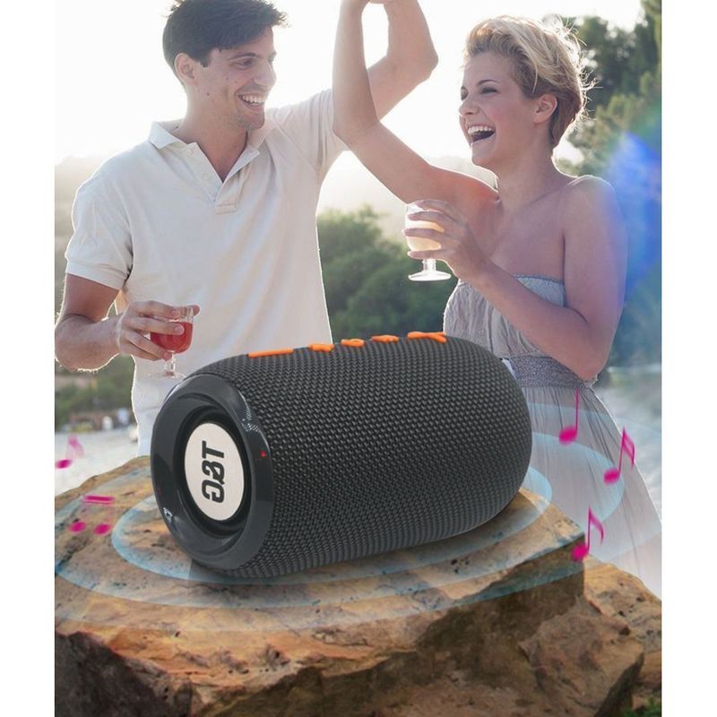 Mini altoparlante portatile Berlin Sound wireless Bluetooth con bassi potenti, batteria a lunga durata, slot per scheda audio per auto da esterno_voghion.com