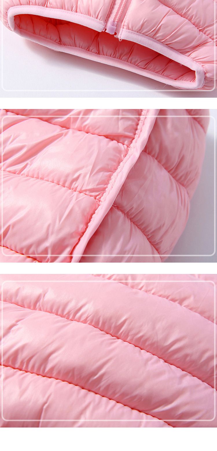Chaleco con capucha y orejas para niños: ligero y cálido, unisex, para bebés y niñas (rojo, negro, azul marino, rosa, azul claro y naranja)._voghion.com