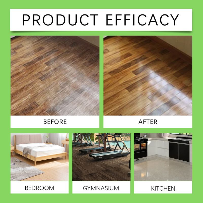 Jakehoe Toilet Water Floor Cleaner, Floor Tile Cleaner Stain Removing Odor Brightening Polish_voghion.com