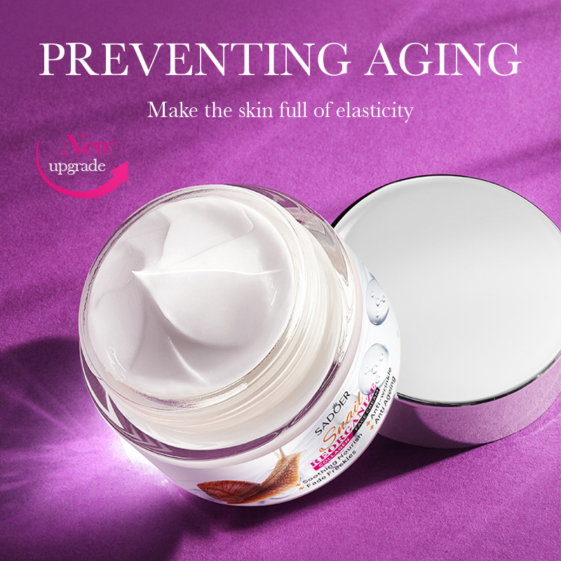 All English SADOER Snail Recombinant Collagen gezichtscrème hydrateert de huid_voghion.com