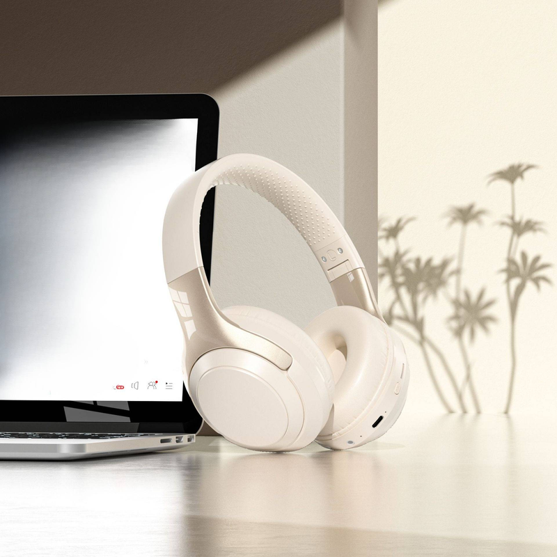 Bluetooth Kopfhörer Kopfmontéiert Bluetooth Headset Kabellos Headset Business HIFI Tounqualitéit Laang halen Headset Spot_voghion.com