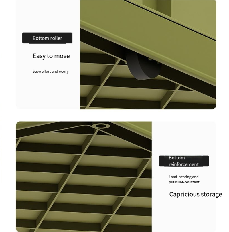 Industrial Foldable Storage Box Can Be Stacked Large Capacity Household Storage Box Car Storage Box Plastic Outdoor Camping Box_voghion.com