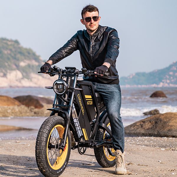 COSWHEEL GT20 20" Elektro-Dirtbike 1000W Motor 48V 25Ah Batterie_voghion.com