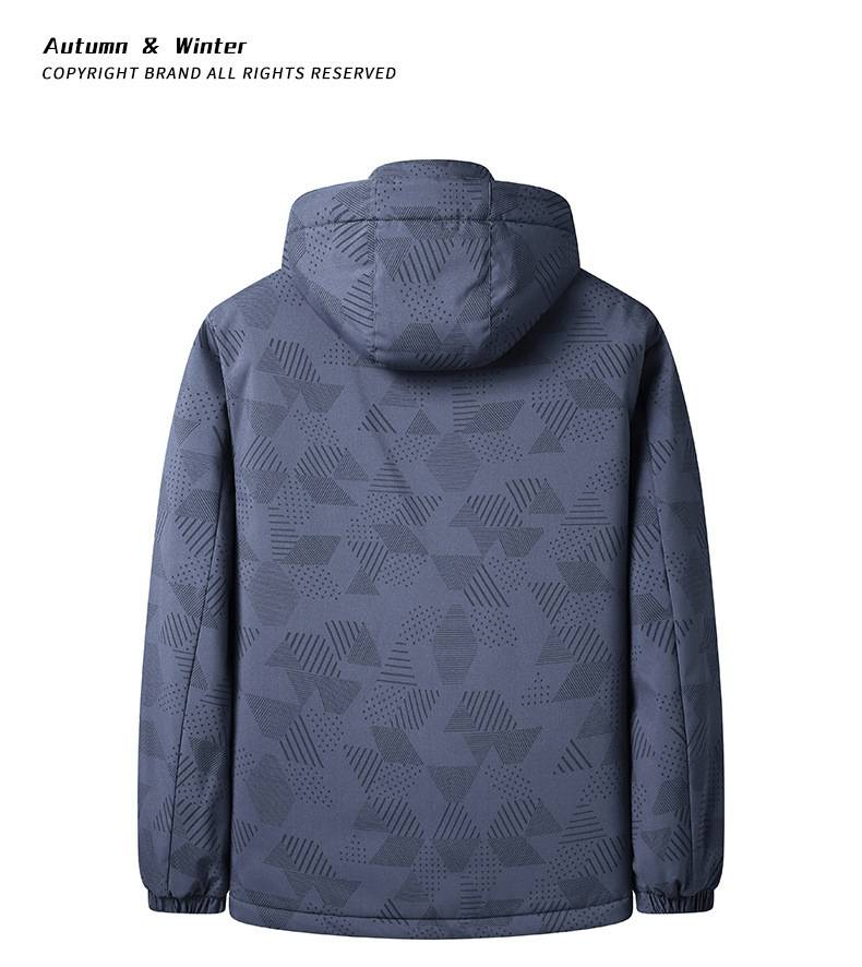 Wanderbekleidung Herbst und Winter: Wattierte Baumwolljacken, dicker Samt, Outdoor-Samt, wind- und wasserdichte Bergsteigerbekleidung_voghion.com