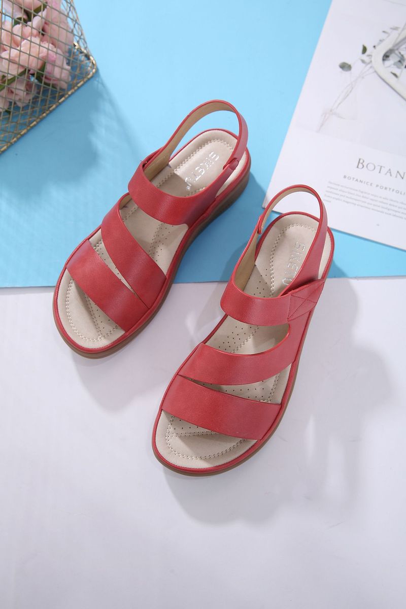 Neu 2025 frauen Lässig Leichte Große Größe Keil Bequeme Sandalen_voghion.com