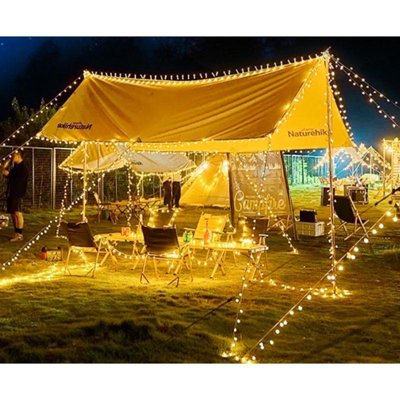 Multi purpose star string outdoor camping canopy tents, atmosphere, tape measure lights, portable storage warning lights_voghion.com