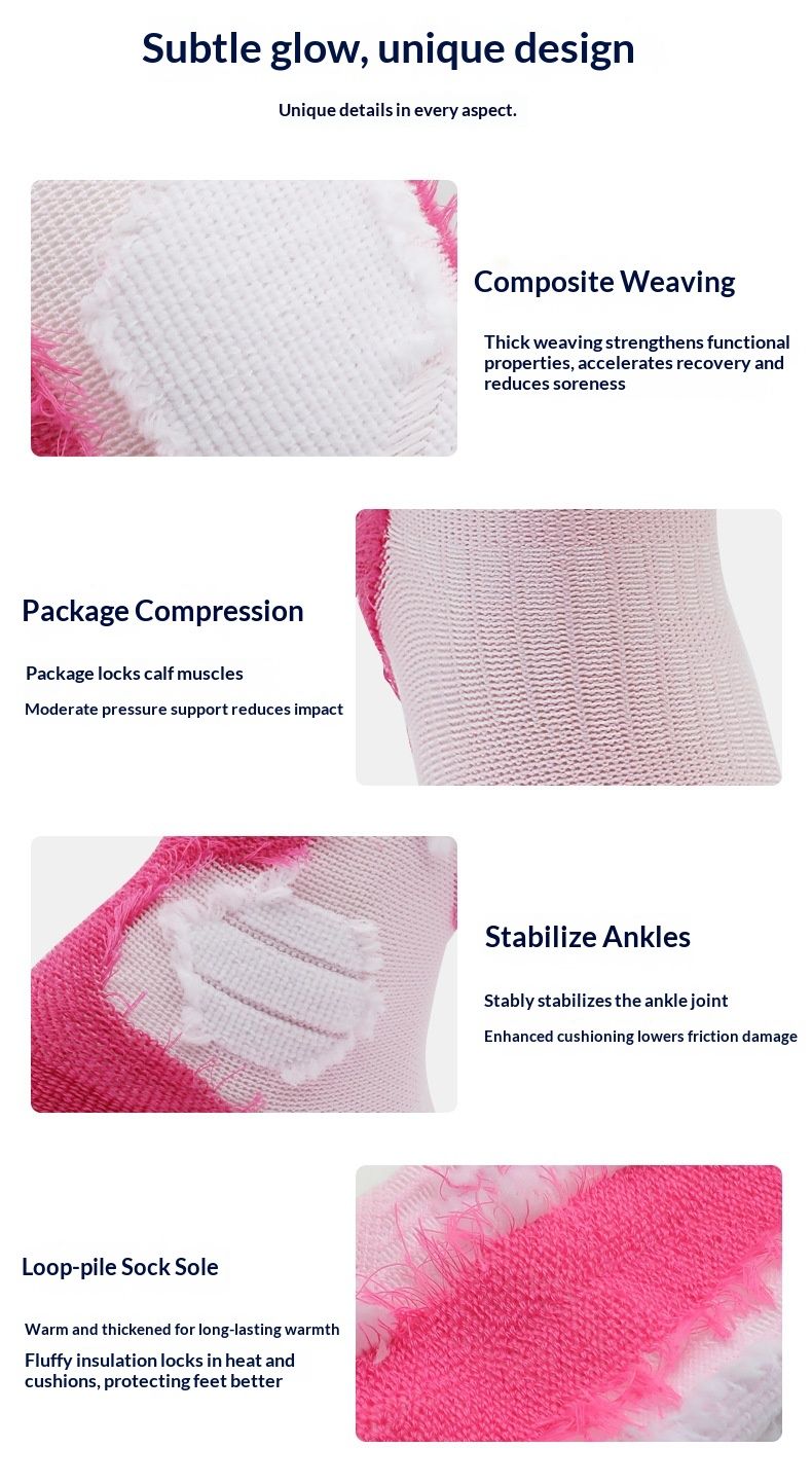 Chaussettes de ski Surge Surge Automne Hiver Longues Tubes Doublées en Polaire Épaisse en Laine Mérinos Unisexe Chaudes à Semelle Serviette, Vente en Gros_voghion.com