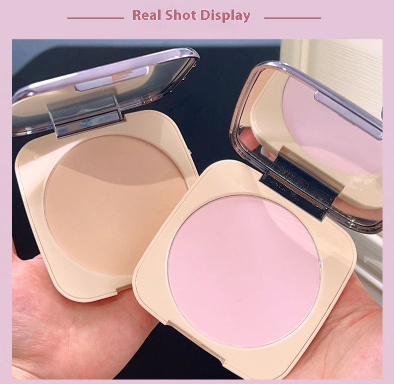 Poudre fixatrice de maquillage Velvet Fog Big Powder Waterproof Durable Matte Dry And Wet Délicate Skin Friendly_voghion.com