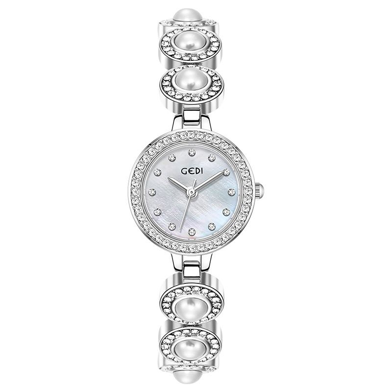 Gordie New Chinese Style Bracelet Niche High-Value Light Pearl Women's High-End Mother-of-Pearl Quartz Watch_voghion.com