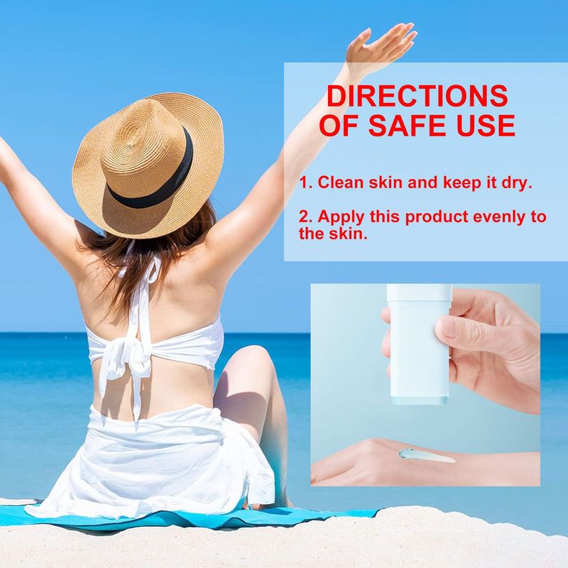 OUHOE Cotton Soft Protective Rod, Summer Outdoor, UV Resistant, Moisturizing, Refreshing, Non Sticky, Comfortable Skin_voghion.com