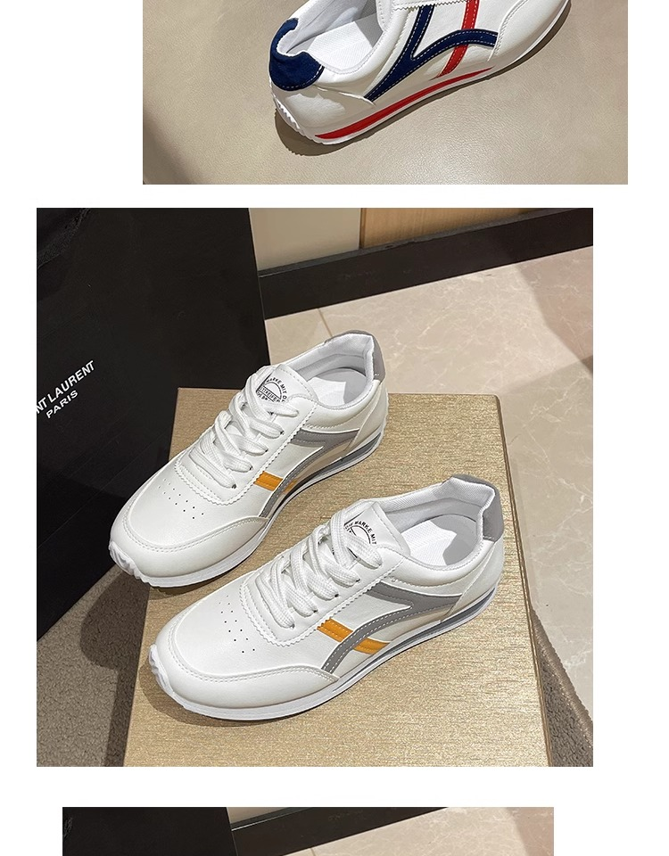 Sports Little White für Frauen 2024 Frühling Neue atmungsaktive Damen beliebt im Internet, Super Hot Forrest Gump Schuhe,_voghion.com