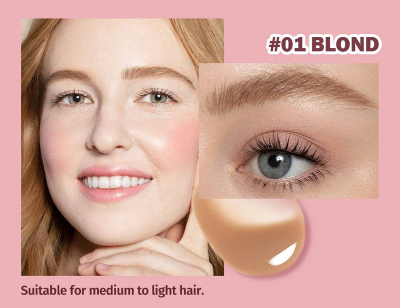 Brow Dye waterproof non-smudging big head brow brush long-lasting color does not remove makeup wild eyebrows_voghion.com