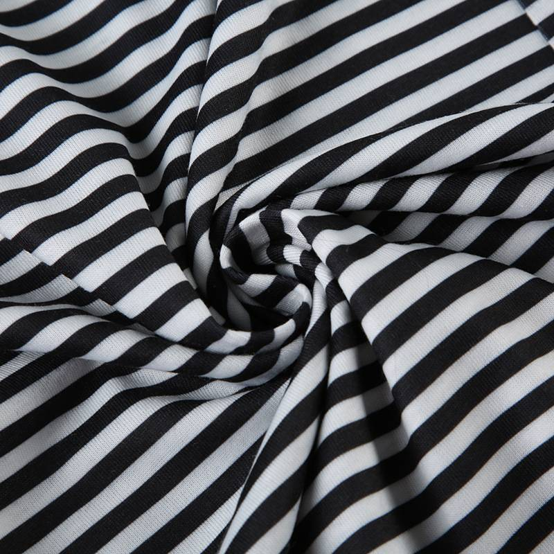 Lässige Streifen Niedrige Taille Baggy Jogginghose Kordelzug Elastische Hose Frauen Beiläufige Lose Gerade Bein Hosen Sommer Streetwear_voghion.com