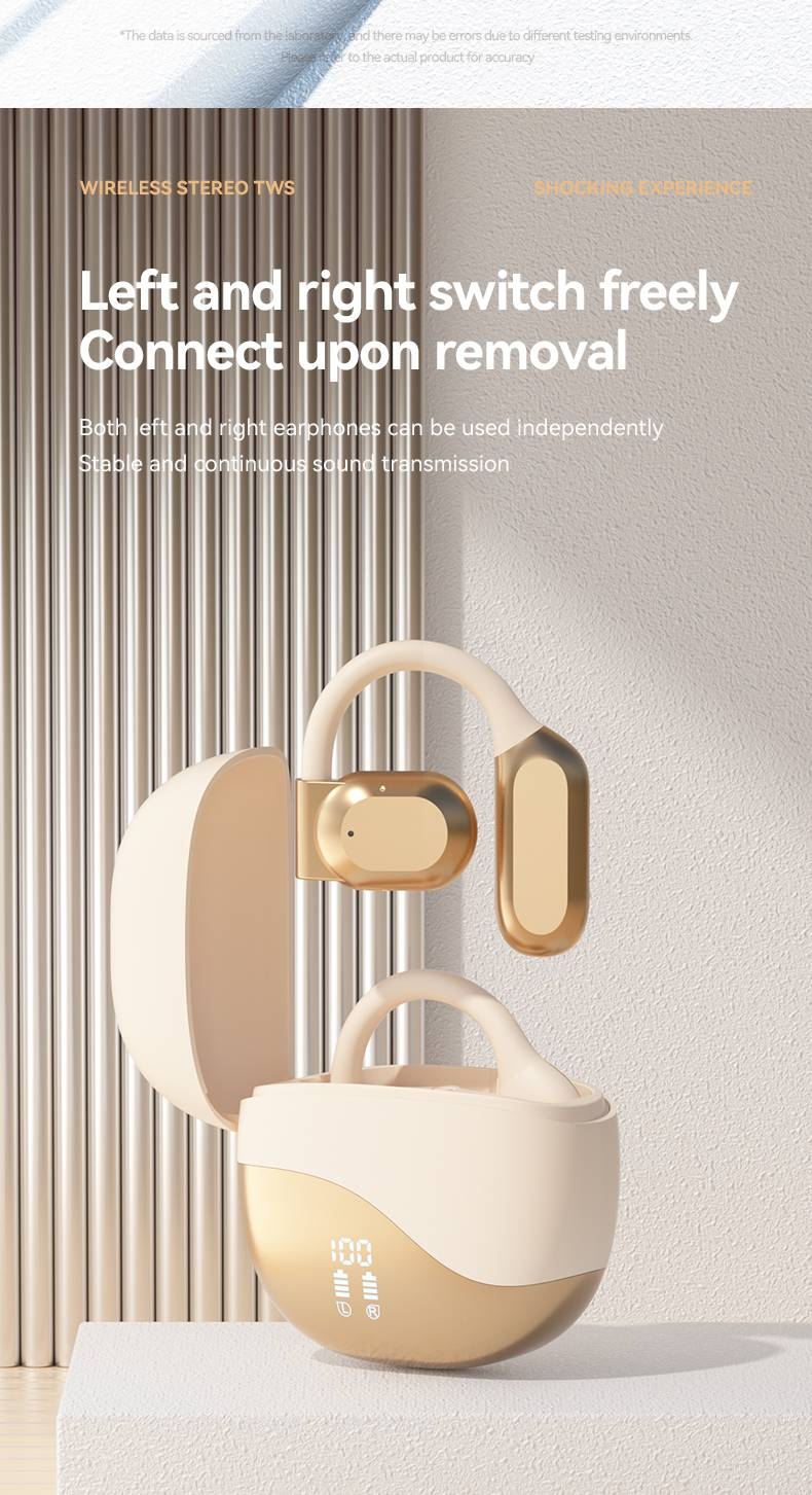 M62 Smart Earbuds: Wireless Stereo, Noise Reduction, Comfortable Wearing, Long Range, Powerful Sound_voghion.com