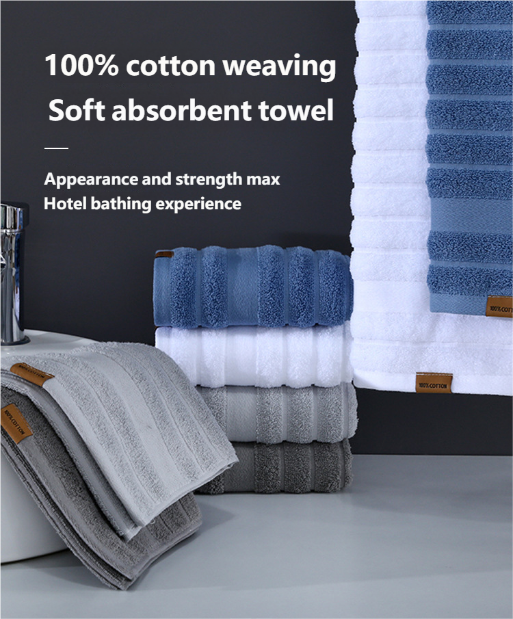 Pure Cotton Thickened Household Face Towel, Soft And Absorbent_voghion.com