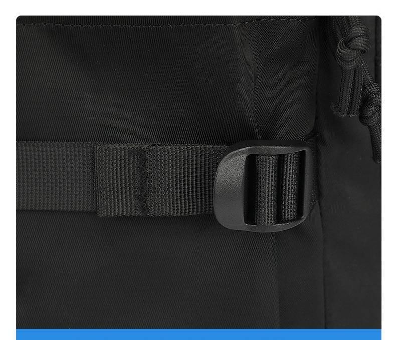 Unisex Backpack Waterproof Oxford Fabric Travel Bag With Laptop Compartment 15 Inch, Lightweight Durable For School College Work Commuting_voghion.com