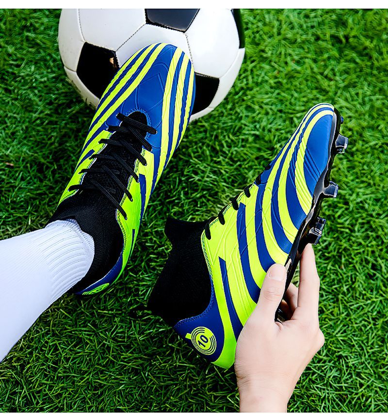 Neu Professionelle Männer Fußball Stiefel Futsal Rasen Fußball Stollen Gras Training Spiel Top Qualität_voghion.com