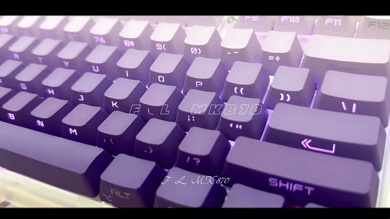 Kcpmaster Dark Fragrance Transparent Side Engraved E-Sports Key Cap_voghion.com