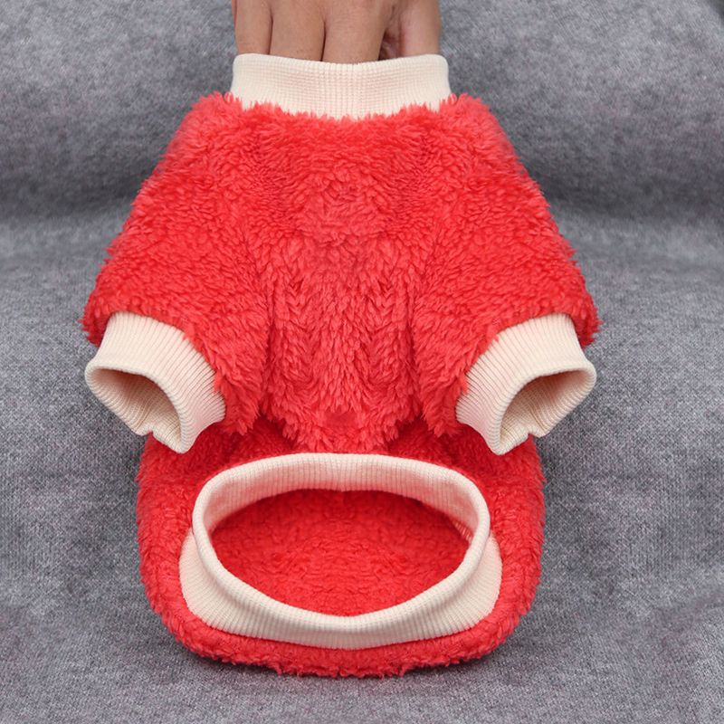 Herbst winter neue pet kleine und mittlere hund kleidung, Bomei warme fleece kleidung, zwei beinen kleidung_voghion.com