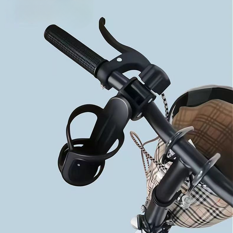 Stroller Cup Baby Walking Essential Electric Bicycle Water Bottle Holder No Drilling Adjustable Hook_voghion.com