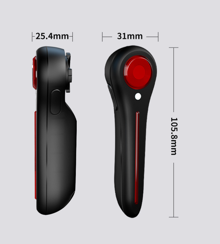 Smart Sensor Brake Bicycle Road Mountain Bike Charging Warning Cycling Tail Light_voghion.com