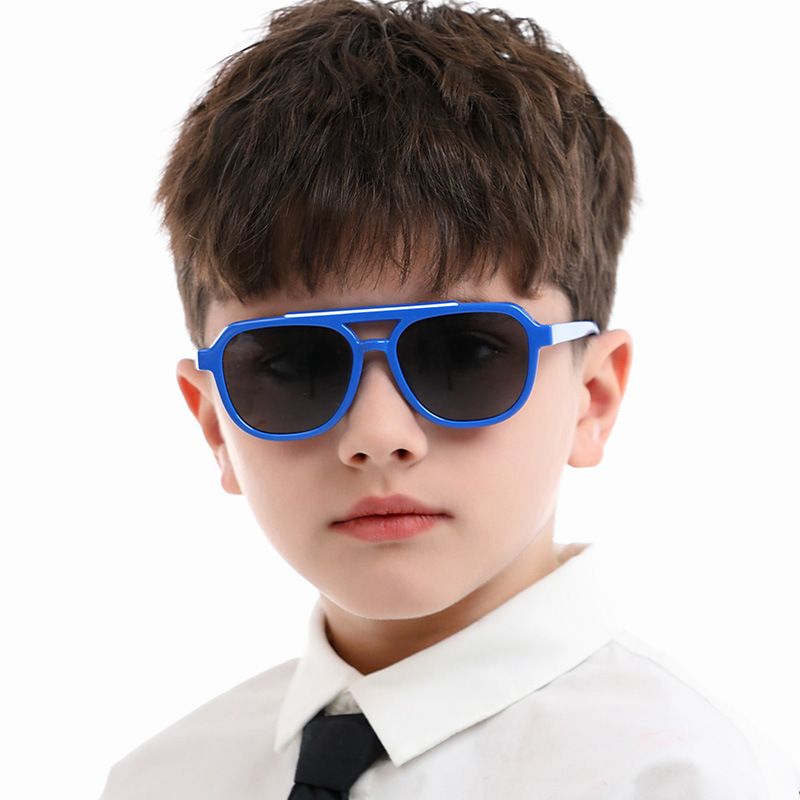 2023 Children's Double Beam Polarizing Glass Student Sunglasses Sun Visors 6-109_voghion.com
