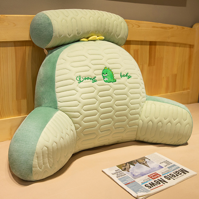 Ice cold mat, large cushion, sofa, bedside soft bag, backrest, office chair, neck protection cushion, tatami backrest cushion_voghion.com