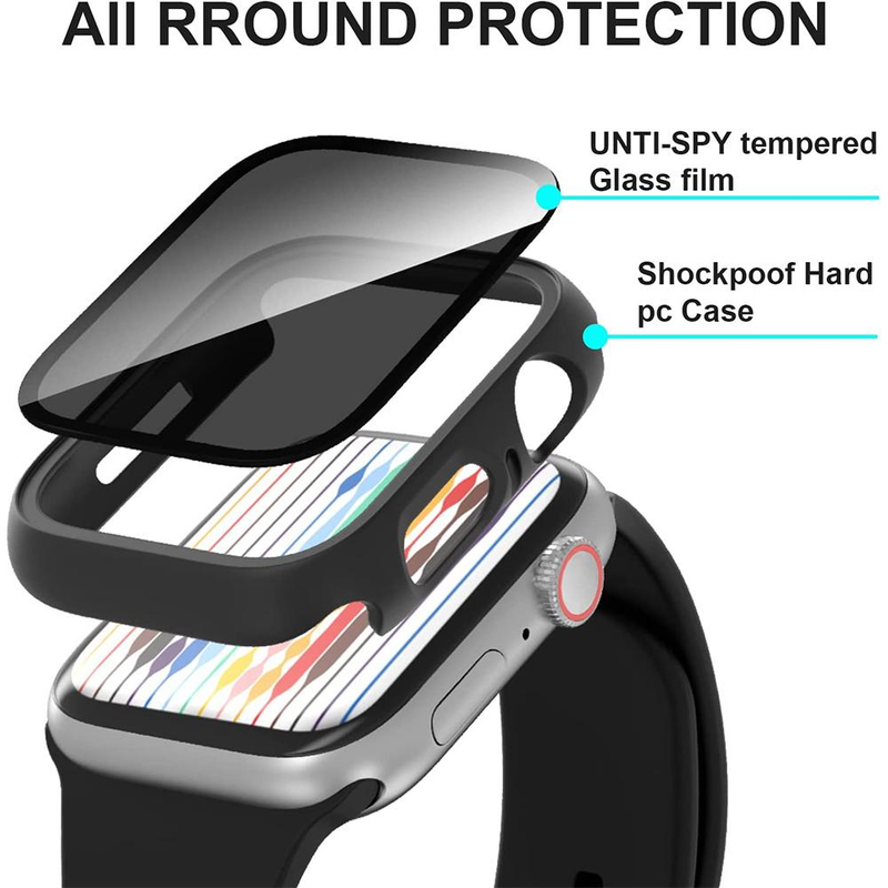 Apsauginis ekrano apsauginis stiklas „Apple Watch Ultra“ (49 mm, 40 mm, 44 mm, 41 mm, 45 mm), skirtas „iWatch“ serijai 8/7/SE/6/5/4/3._voghion.com