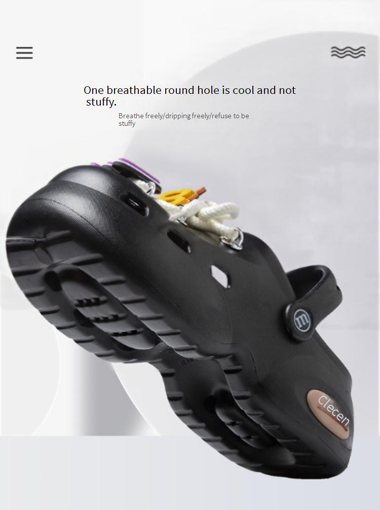 Cloud Cushion Clogs für Damen – 3 cm hohe Plateausandalen mit rutschfester Sohle (für Krankenschwestern und den Strand geeignet) – Atmungsaktive Outdoor-Slides für den Sommer (Größe 35–40)_voghion.com
