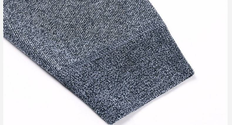 Heren fluwelen V-hals trui jas - Winter warme fleece gevoerde jas, oversized casual blazer met relaxte pasvorm (lichtgrijs/donkergrijs)_voghion.com