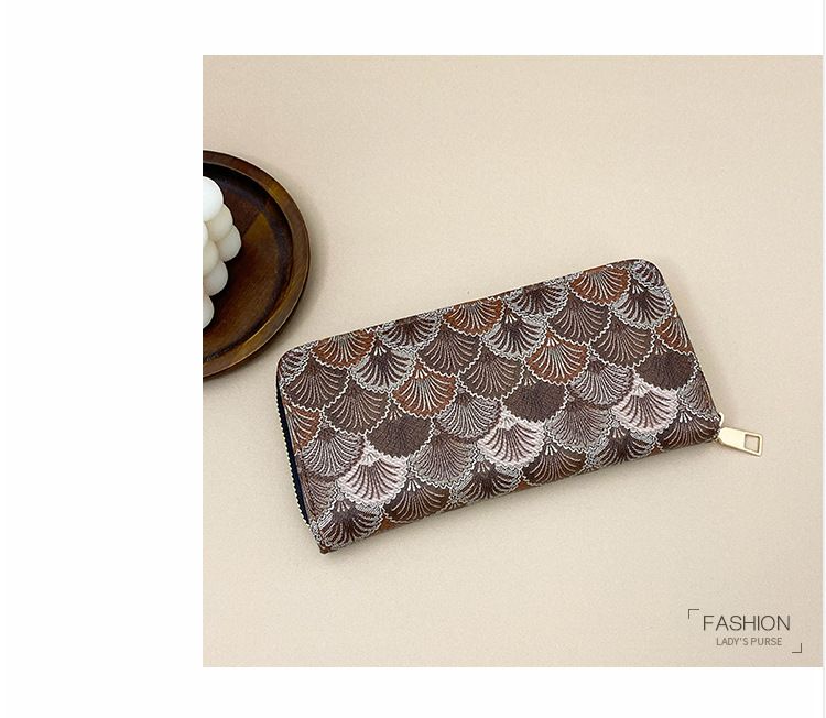 Women’s Bags Women's Long Wallet Large Capacity Clutch New Zipper Clutch Wallet Card Holder_voghion.com