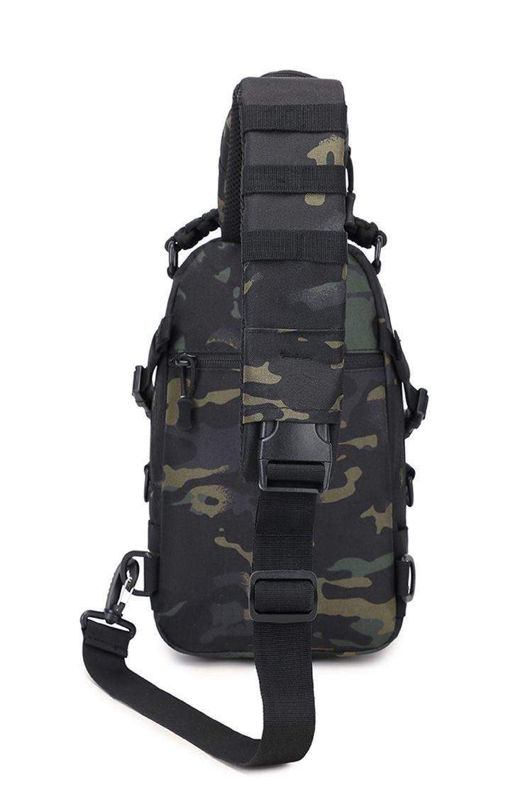Urban Tactical Sling Bag – Lightweight Nylon Chest Pack For Hiking & EDC | Breathable Adjustable Shoulder Strap_voghion.com